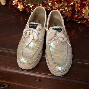 💜Sperry Sequin Top-sliders💜